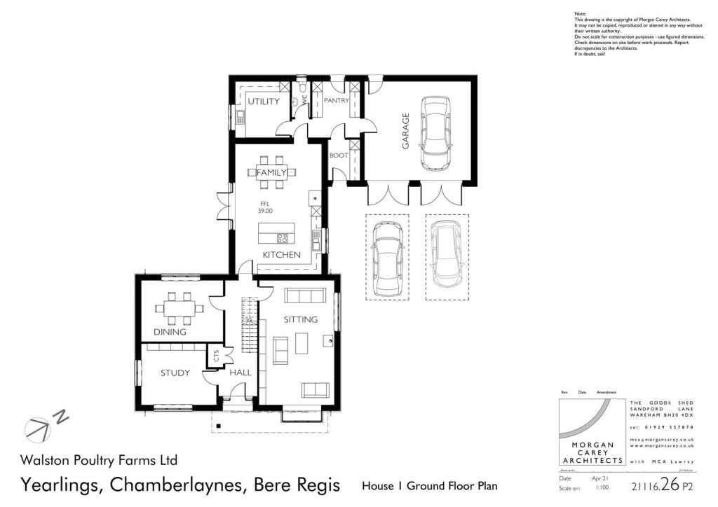 Proposed House 1 Ground Floor