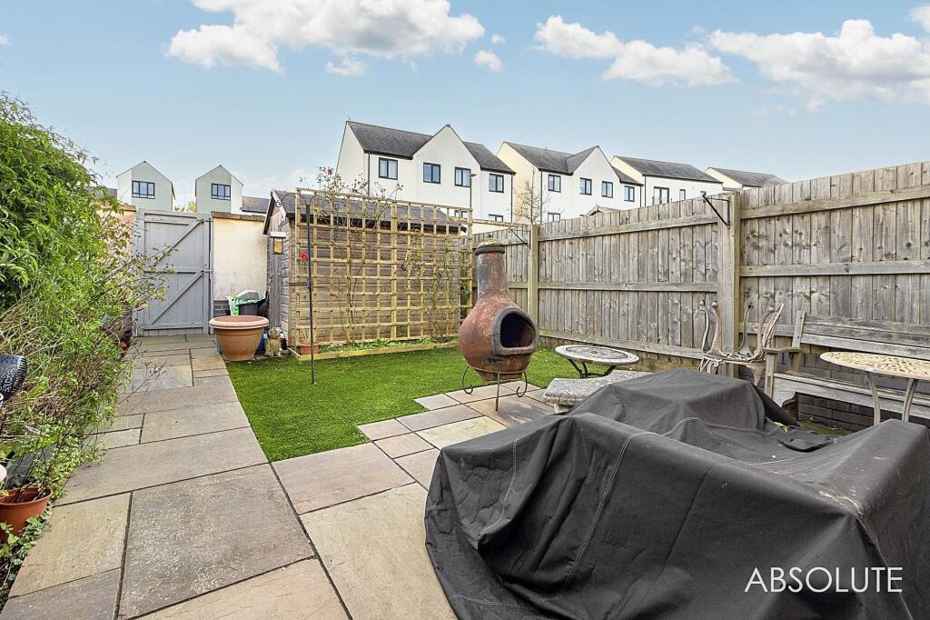Rear garden