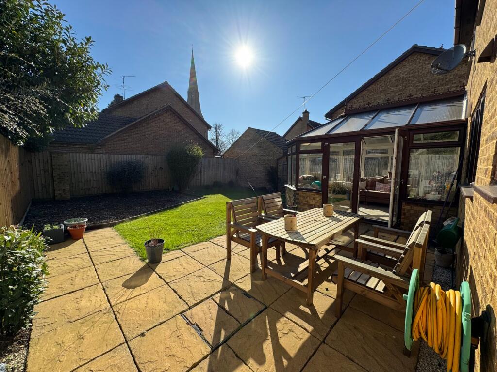 Patio &amp; Church Spire