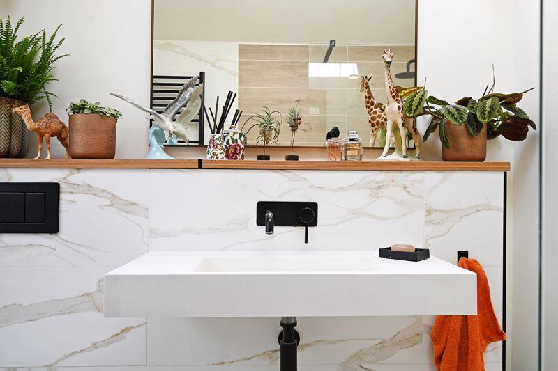 Sink In Shower Room