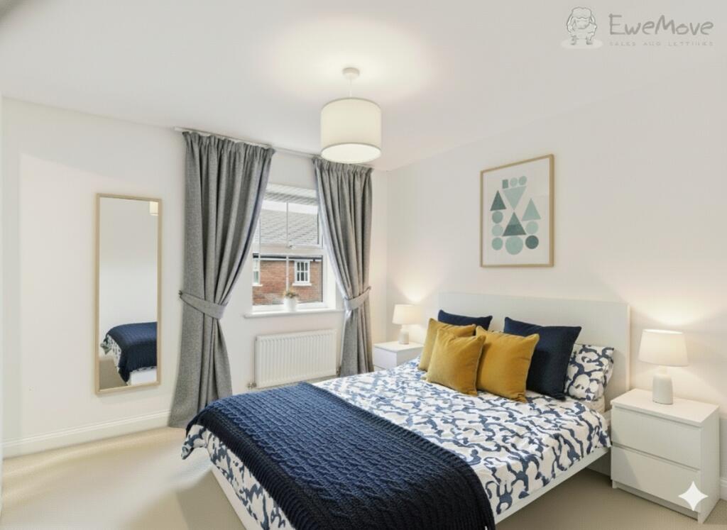 EWEMOVE TIVERTON - BEDROOM 1 - DRESSED IMAGE