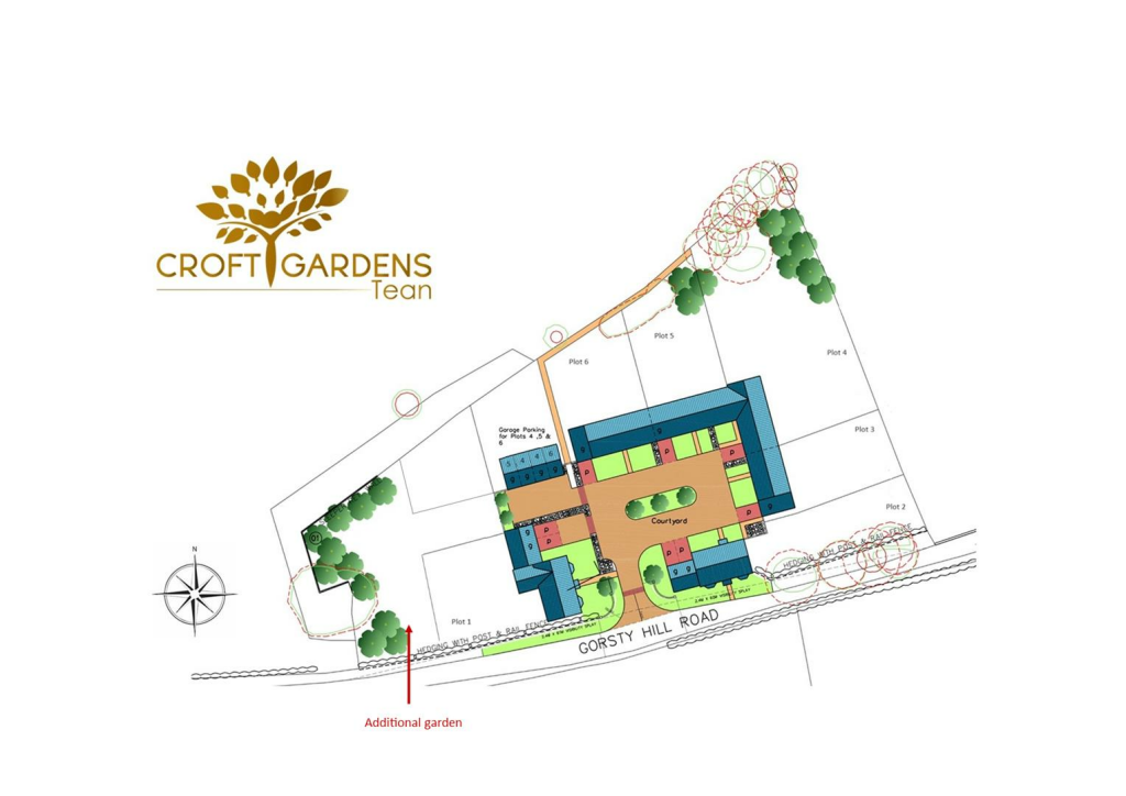 Additonal garden area