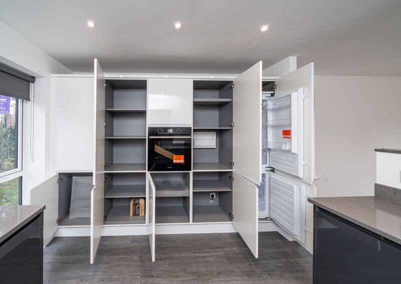 cupboards open