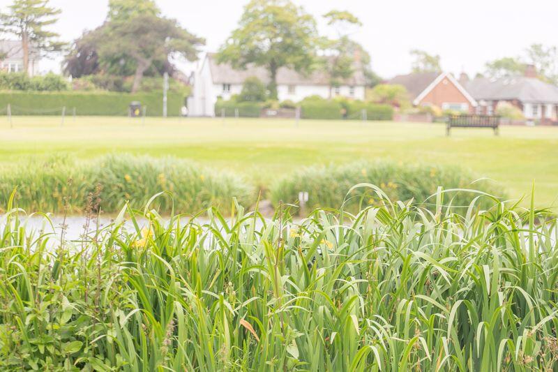 Property from across the green