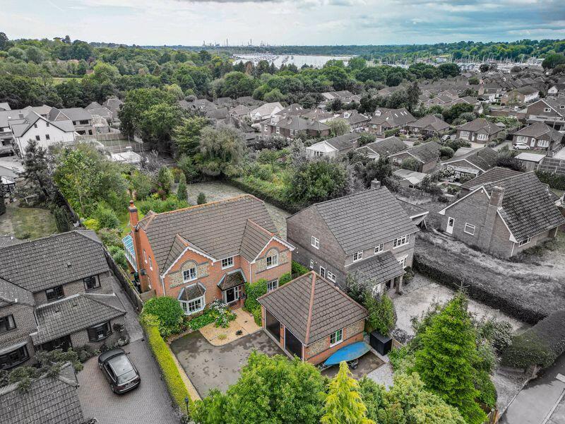 Aerial View to the Water