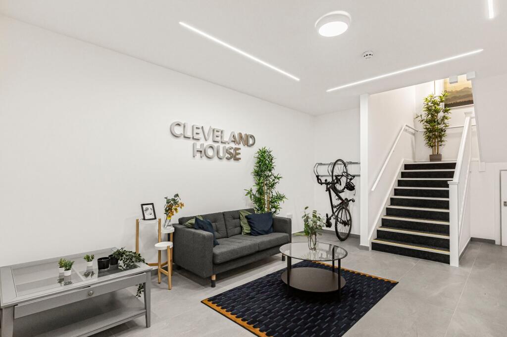property in Cleveland House, 
Clinton Road, E7