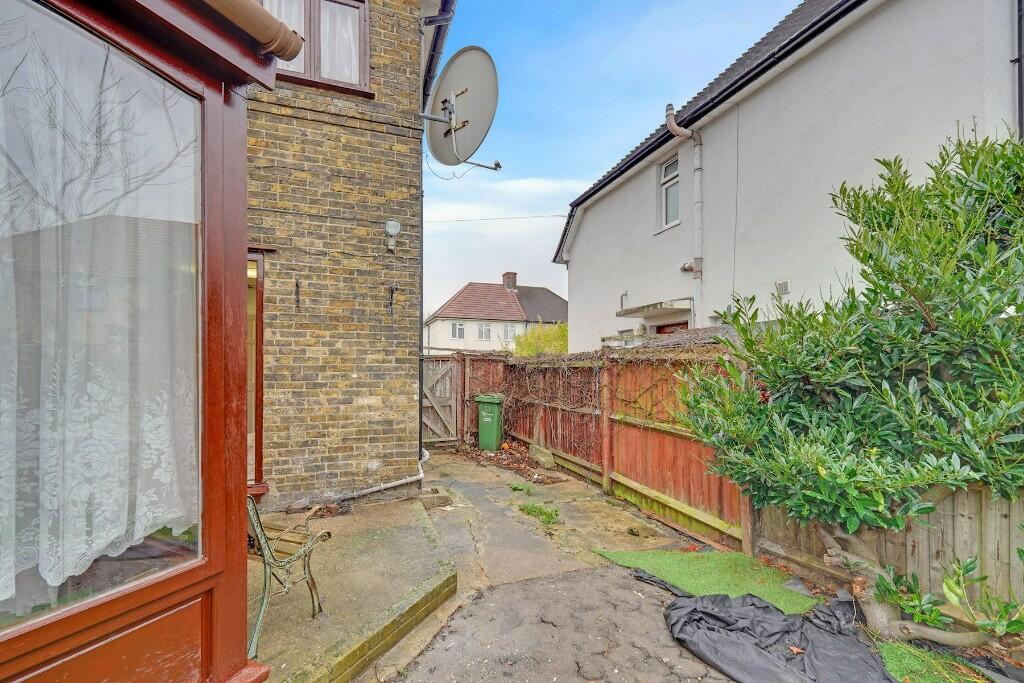 Private rear garden 