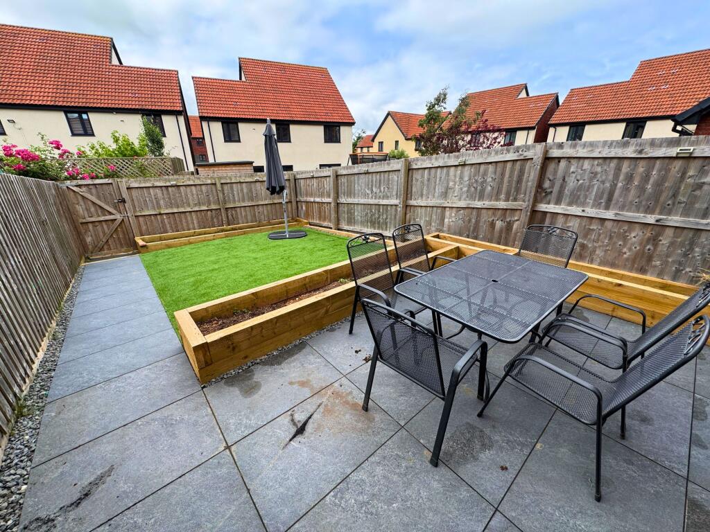 Rear garden