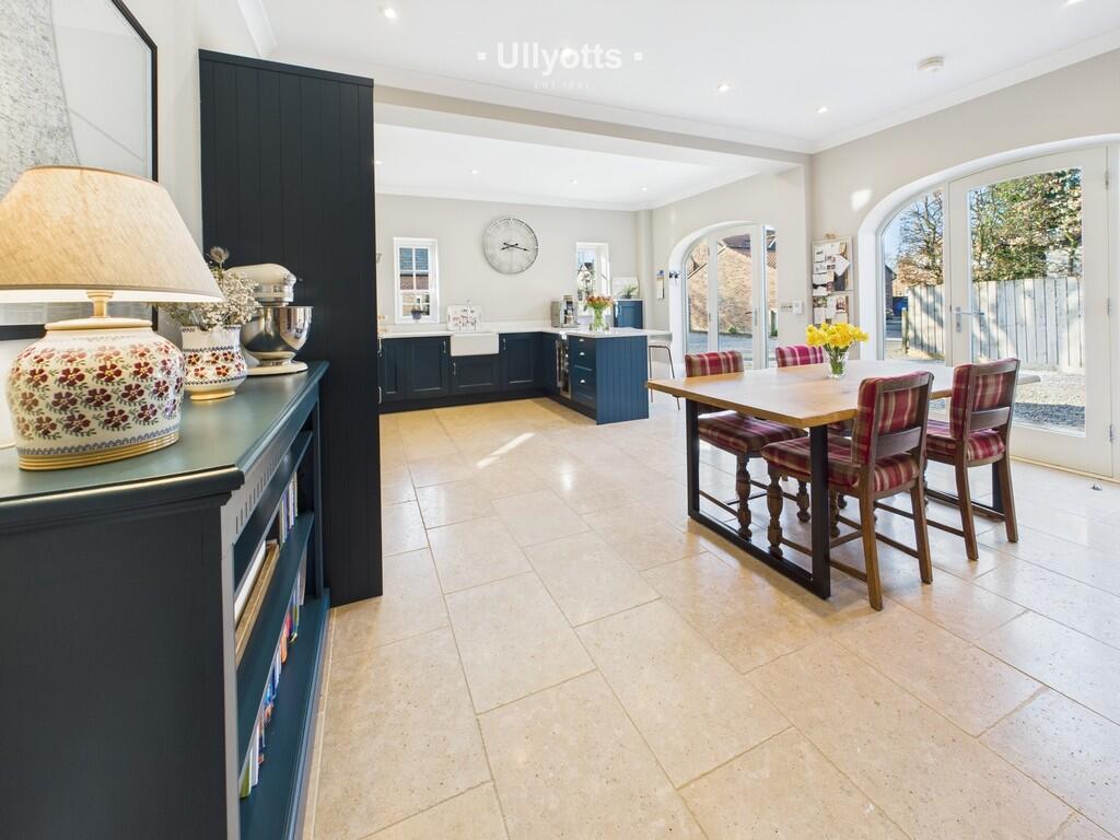 Open plan kitchen...