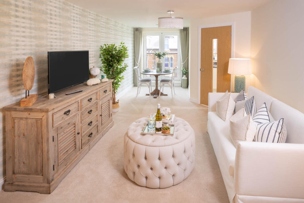 Show home living room