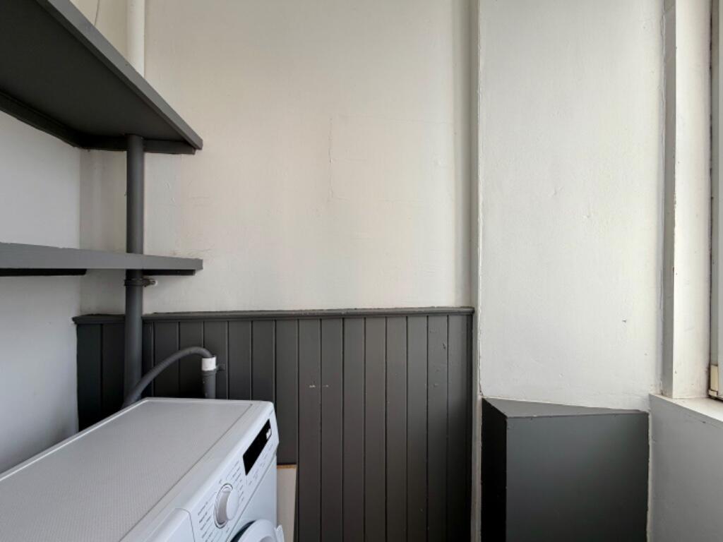 Utility area.