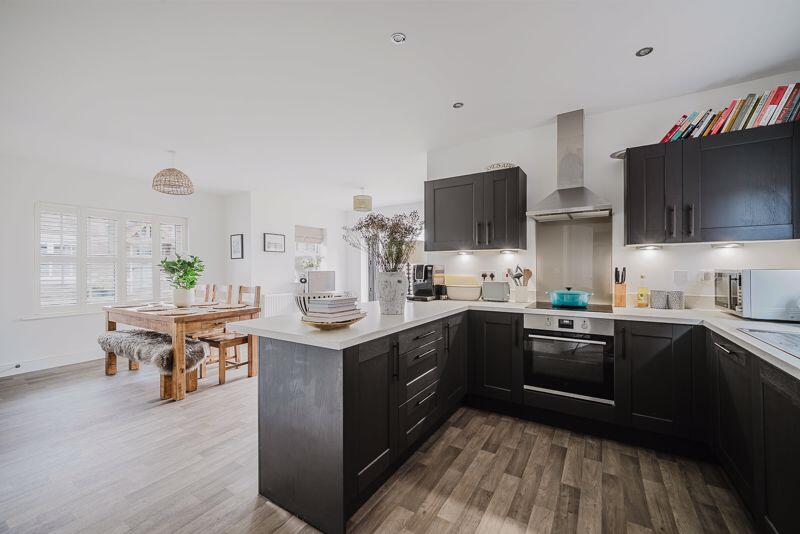 Open plan living kitchen 