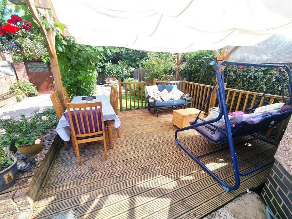 Decked Seating Area