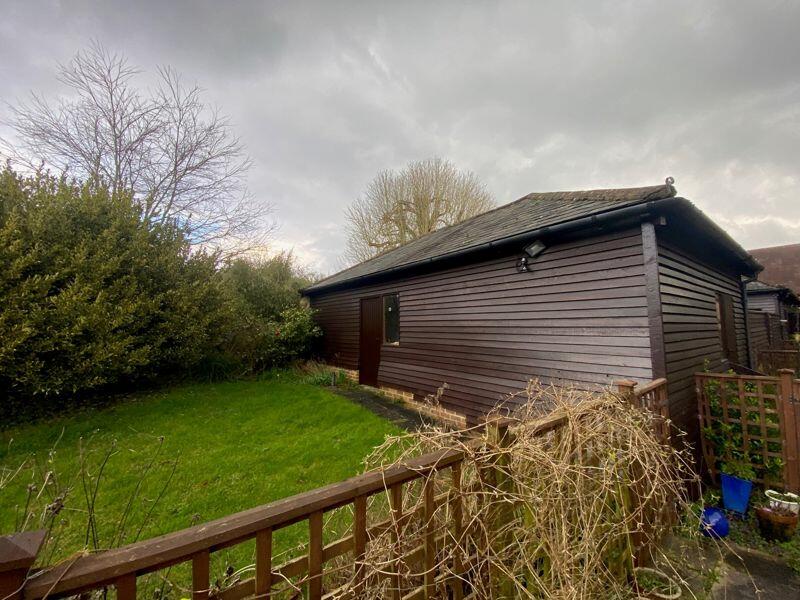 Garage with rear access