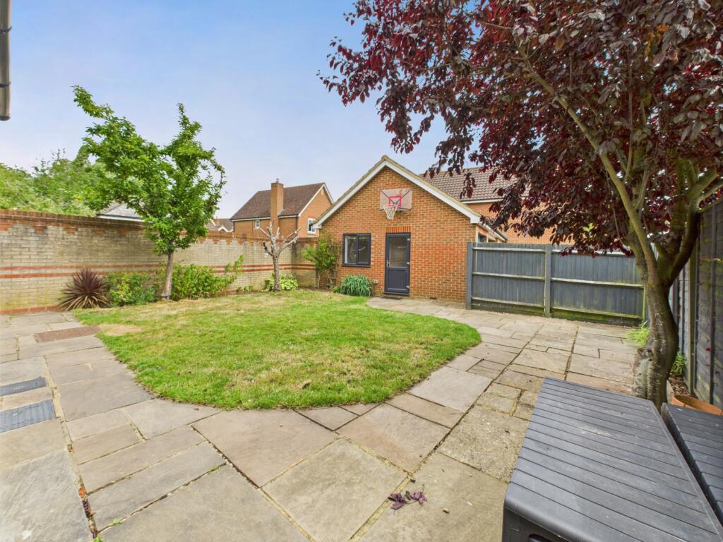 Rear garden