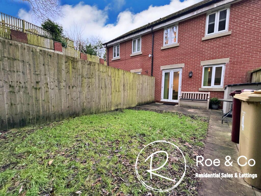 Rear garden