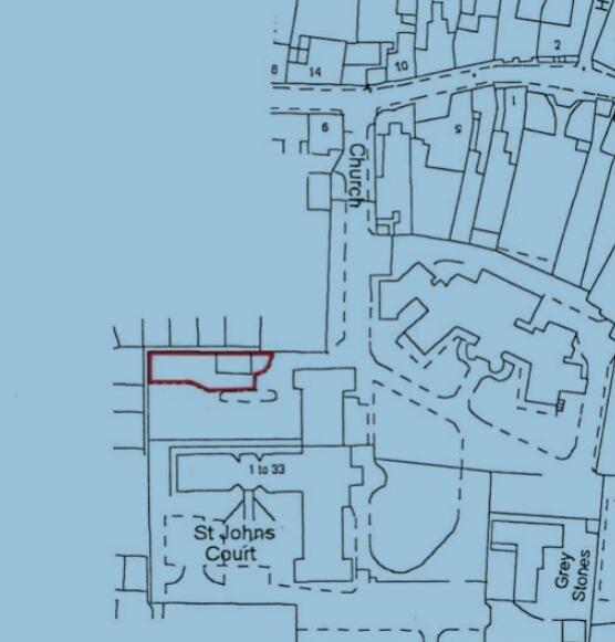 Land Boundary Porters Cottage