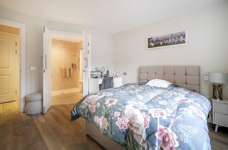 Bedroom with ensuite shower room