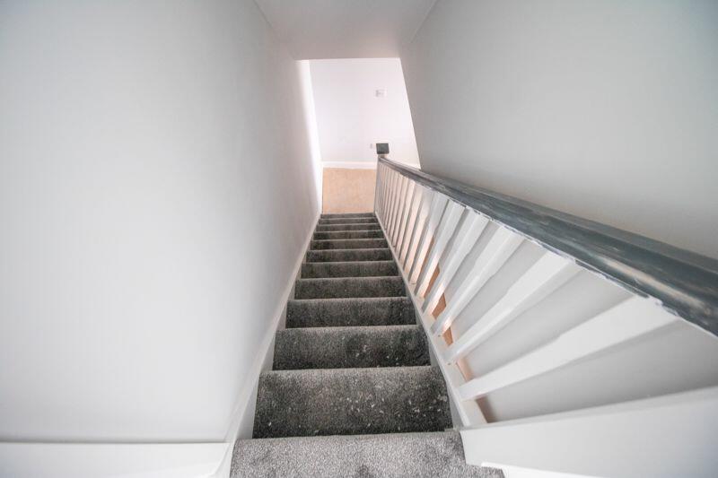 Stairwell to the Converted Loft Room