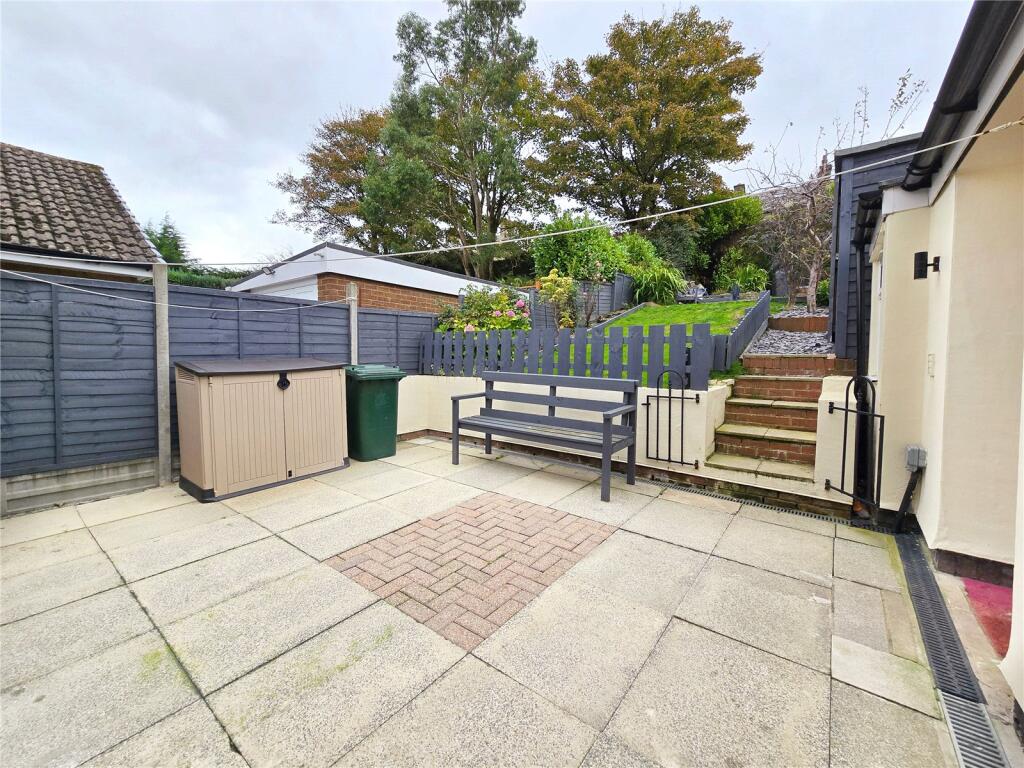 Rear Patio &amp; Lawn