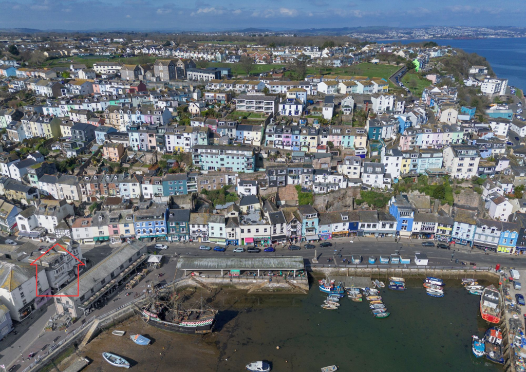 7 The Strand Brixham, Drone