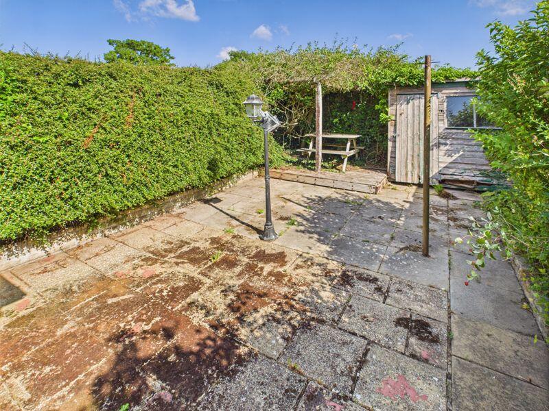 Rear garden
