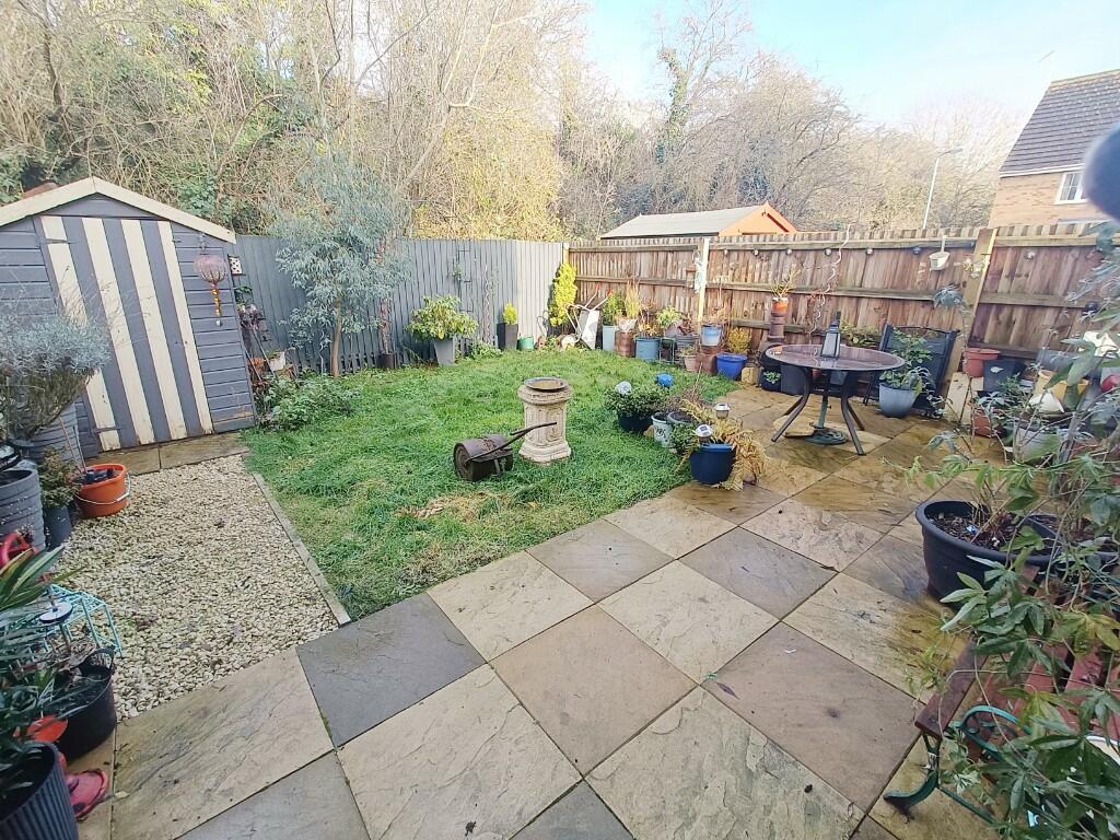Rear garden view 1