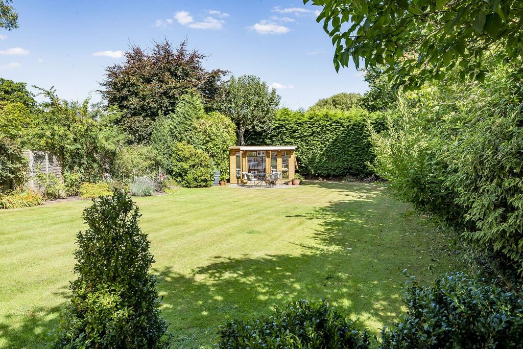Rear garden