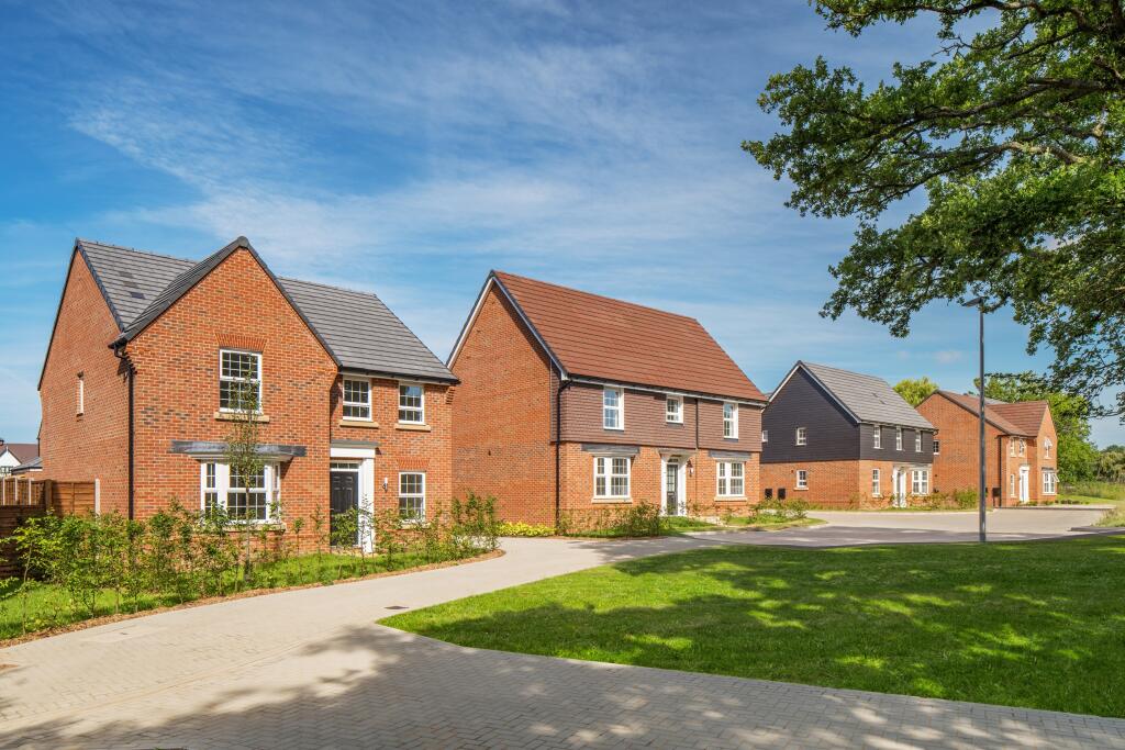 A mix of detached homes at Finchwood Park June 25