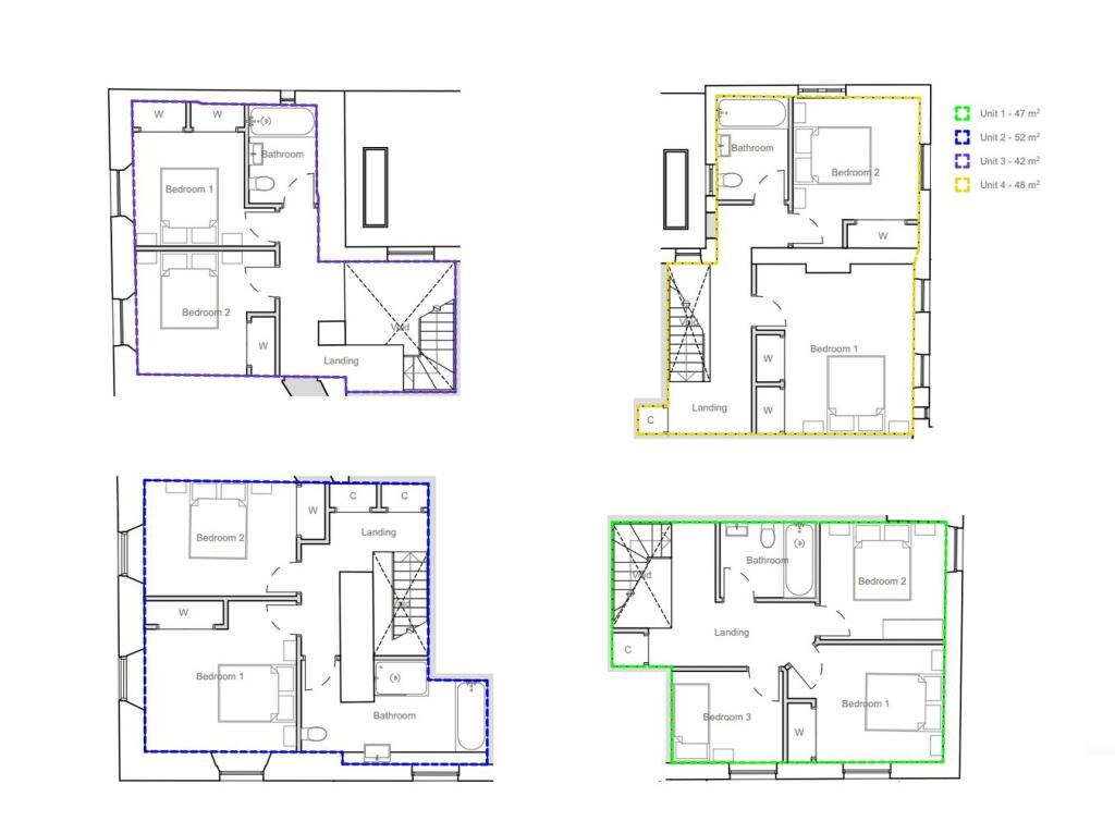 Create 5 dwellings (first)