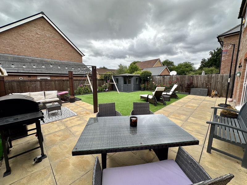 Rear garden
