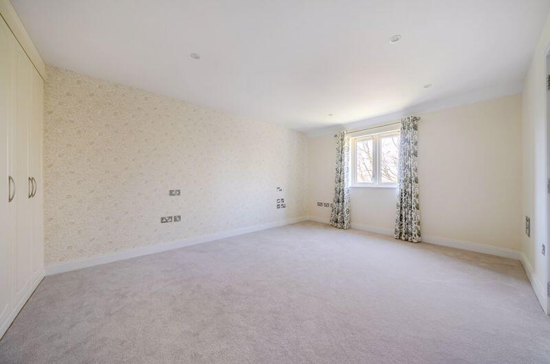 Bedroom with attractive scenic views