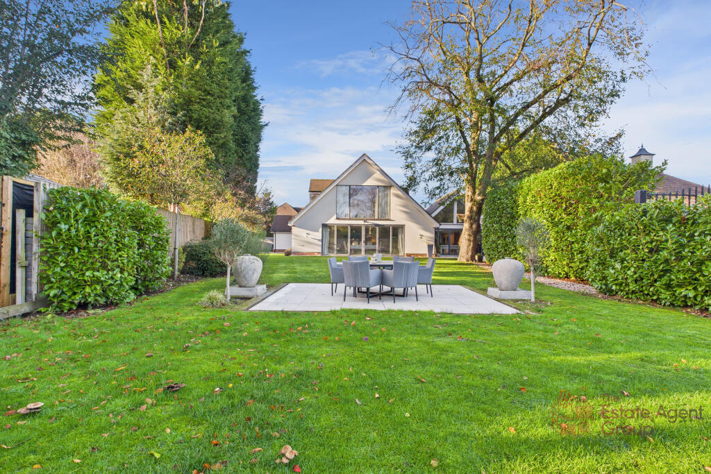 Rear garden