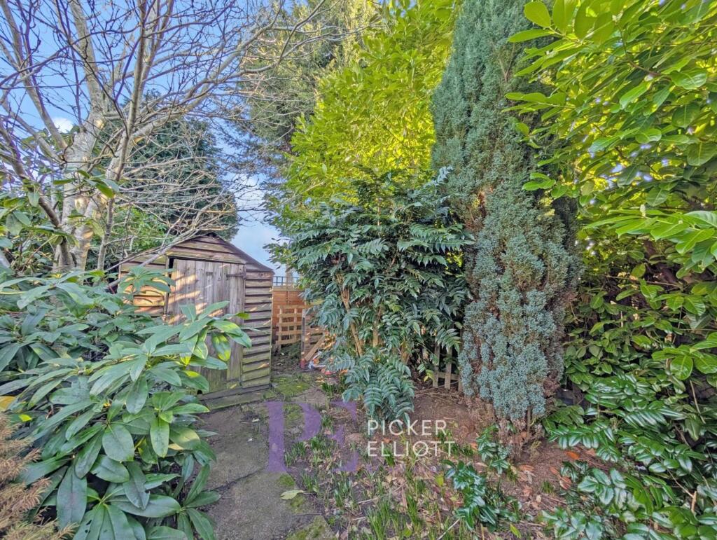 To the Rear of the Property
