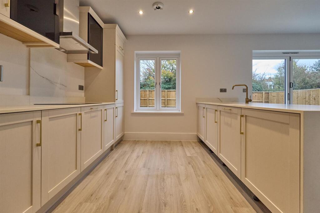 Open plan Living Dining kitchen to rear