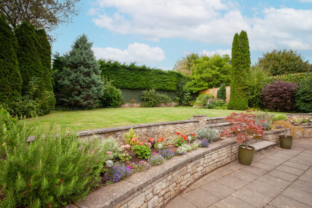 Rear garden