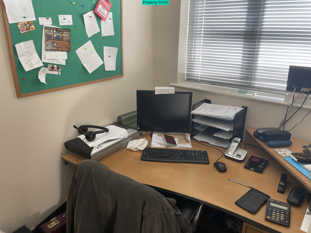 My tiny office,  bedroom 4, good for a nrsery?