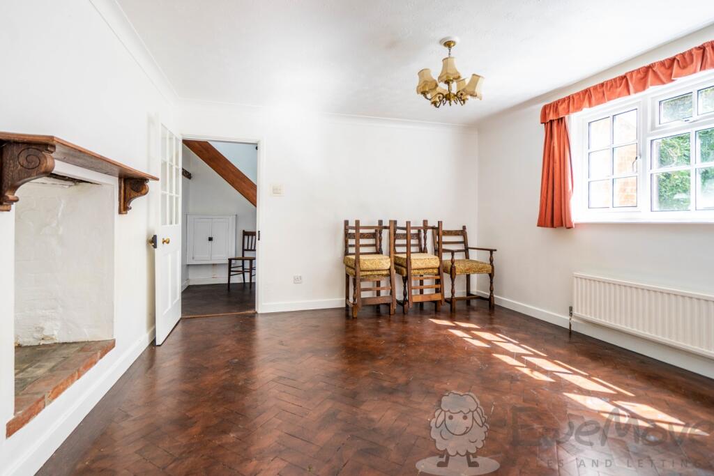 Dining Room off of Kitchen and Entrance Hall