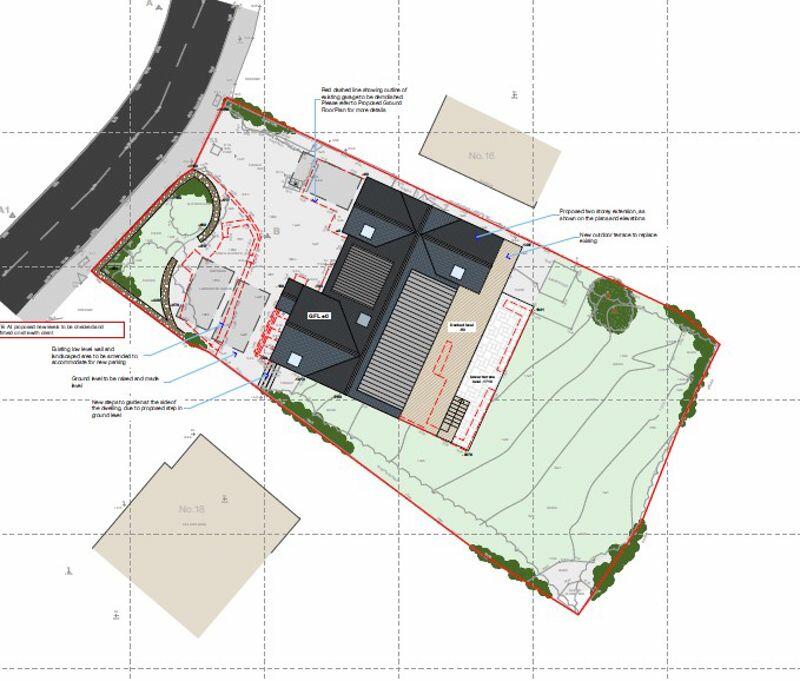 proposed site plan