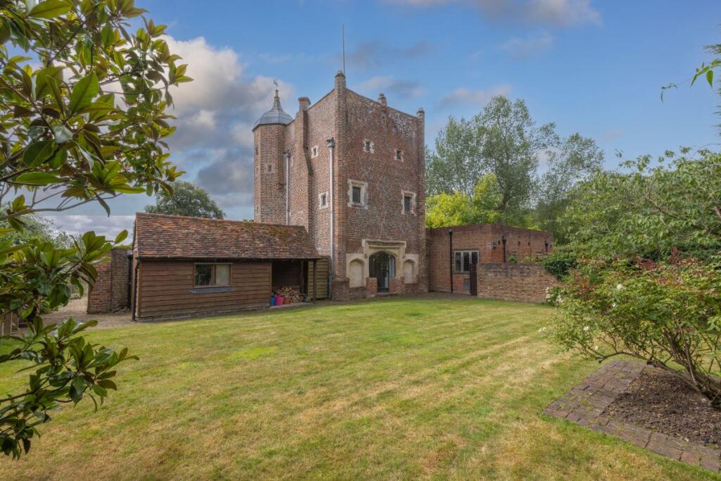 Rear of the property