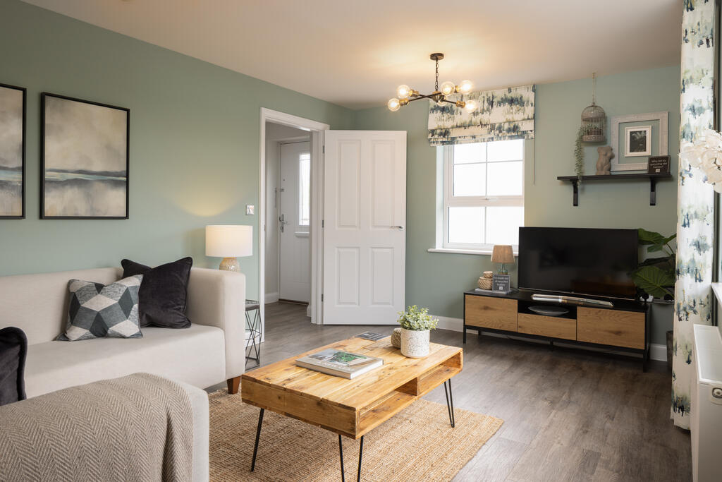 Internal of sustainable show home at quarter jack park