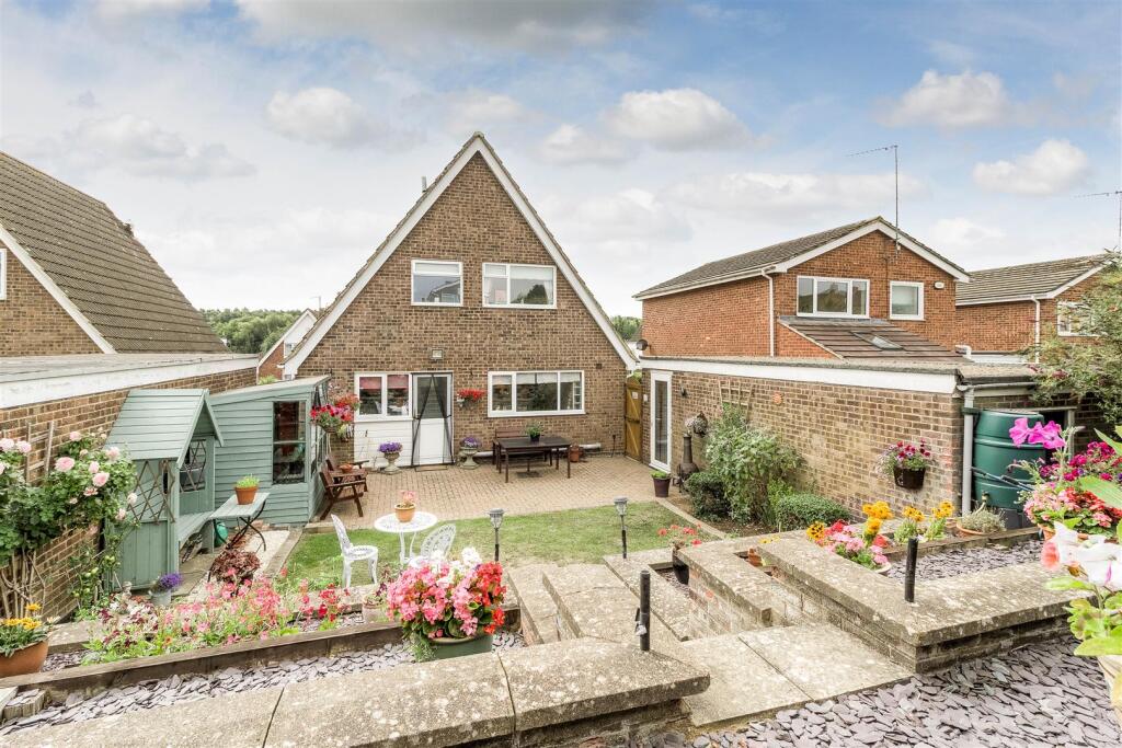 Rear elevation from garden