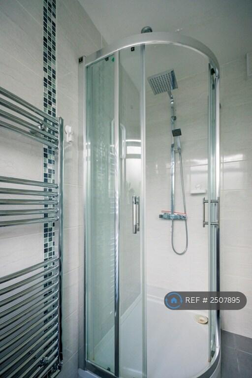Shower Enclosure In The Bathroom