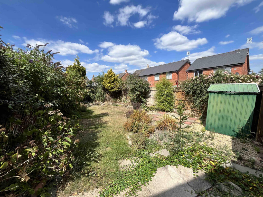 Rear garden