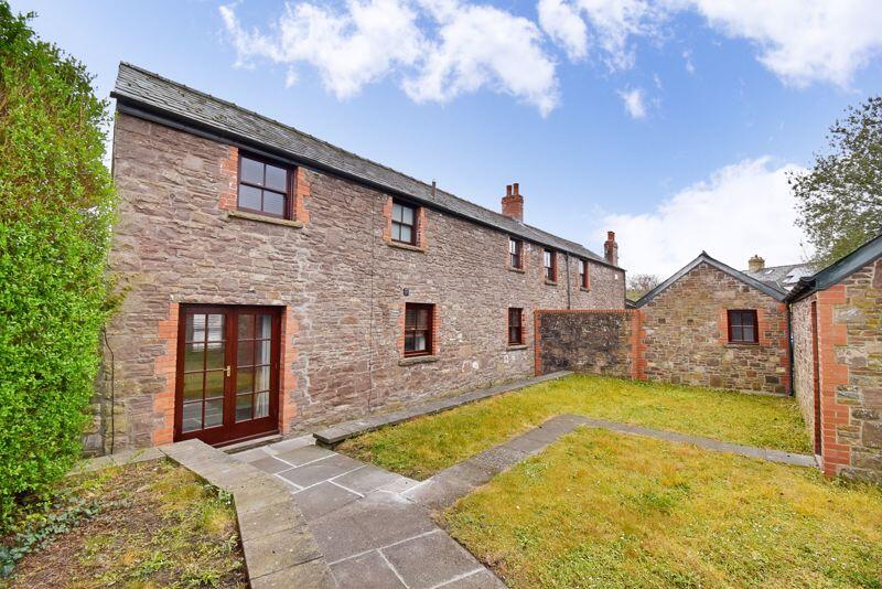 Rear elevation and garden