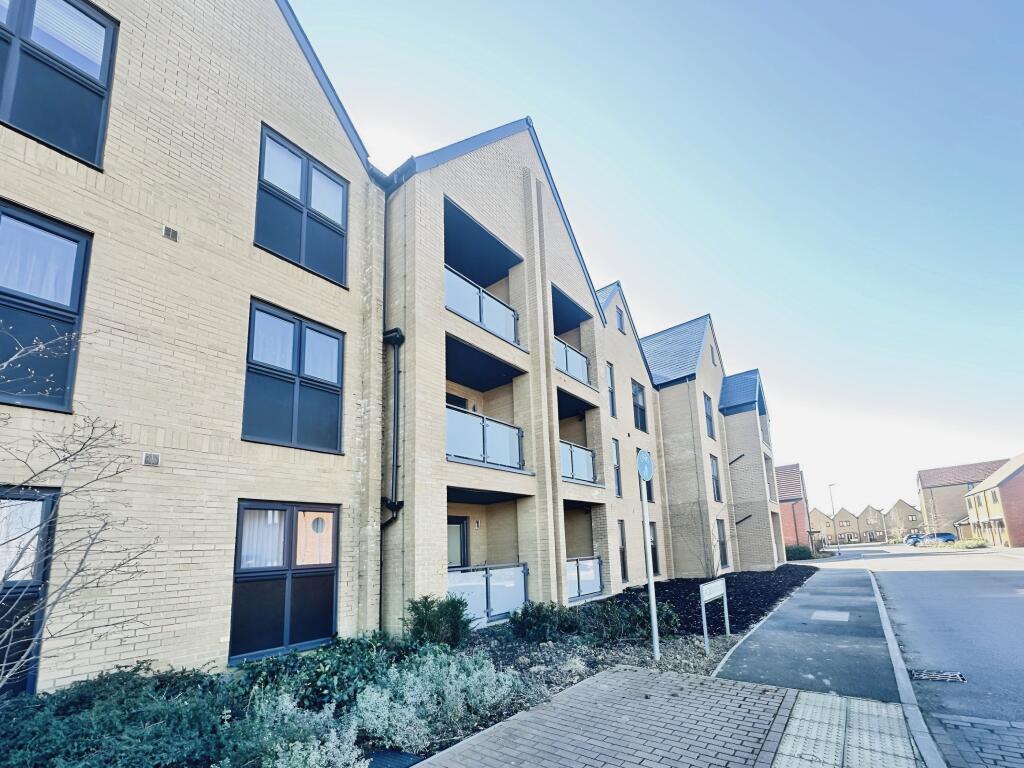 Rear View Of The Apartment Block