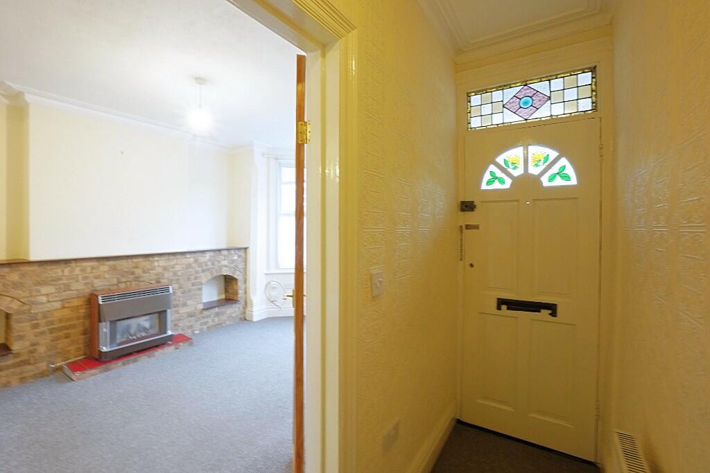 Hallway &amp; living rm
