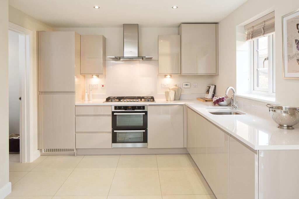 Kitchen in the Parkin 4 bedroom home