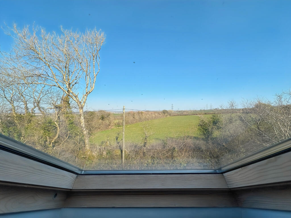 View from upstairs skylight