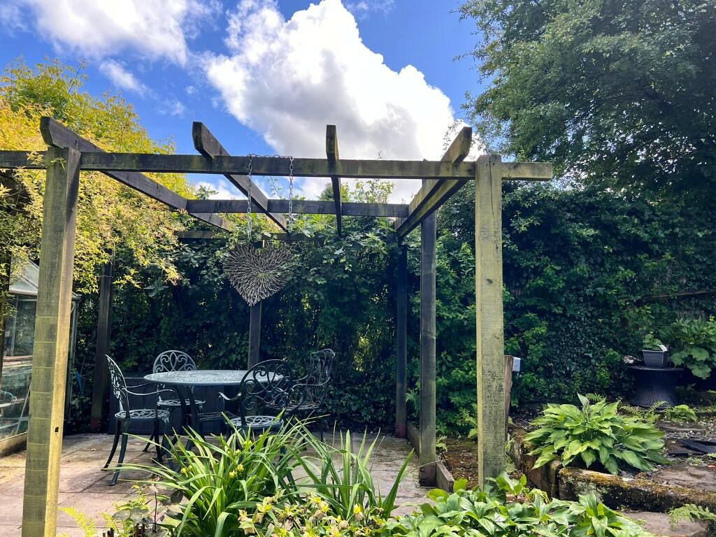 Arbour seating area